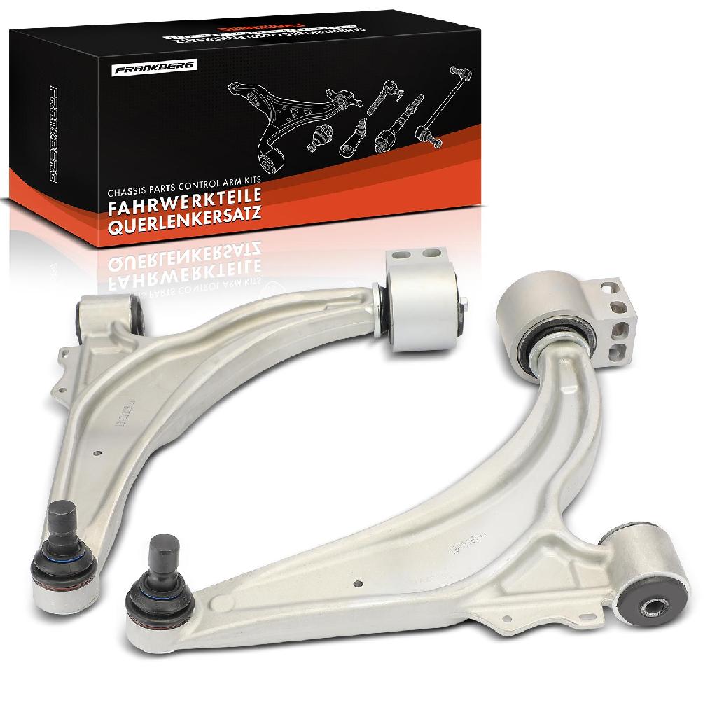 Frankberg 1x Querlenker Satz Vorderachse für Chevrolet Cruze Schrägheck Station Wagon Volt Opel Ampera Astra J