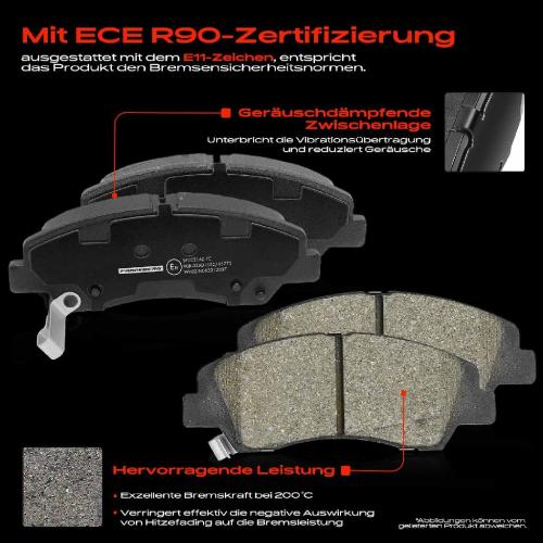 4x Bremsbeläge Vorderachse für Hyundai i10 AC3 AI3 BA IA 1.0L 1.2L 2013-2025 Bild 4x Bremsbeläge Vorderachse für Hyundai i10 AC3 AI3 BA IA 1.0L 1.2L 2013-2025