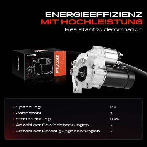 Frankberg 1x Anlasser Starter für Citroën C4 Coupe Grand Picasso I MPV Stufenheck C5 Break II III C8 Evasion Jumpy Bild Frankberg 1x Anlasser Starter für Citroën C4 Coupe Grand Picasso I MPV Stufenheck C5 Break II III C8 Evasion Jumpy