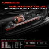 Frankberg 1x Wischerarm Scheibenwischer Vorne für Opel Mokka/Mokka X Van J13