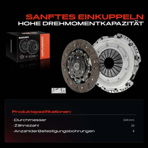 1x Kupplungssatz für Fiat 500X 334 Jeep Compass M6 M7 MP MV Renegade SUV B1 BU BV 1.6L Bild 1x Kupplungssatz für Fiat 500X 334 Jeep Compass M6 M7 MP MV Renegade SUV B1 BU BV 1.6L