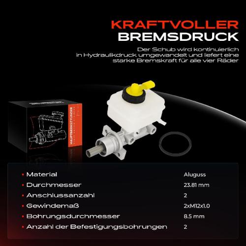 1x Hauptbremszylinder Bremszylinder für VW Golf IV 1J Bora Audi A3 8L1 TT Skoda Bild 1x Hauptbremszylinder Bremszylinder für VW Golf IV 1J Bora Audi A3 8L1 TT Skoda