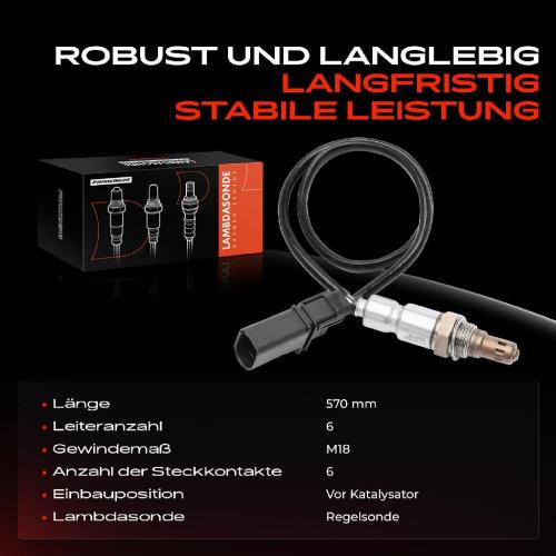 Frankberg 1x Lambdasonde Regelsonde Vor Katalysator für Audi A4 Avant 8K2 B8 A5 Cabriolet Sportback 8T3 A6 4F2 C6 A7 Bild Frankberg 1x Lambdasonde Regelsonde Vor Katalysator für Audi A4 Avant 8K2 B8 A5 Cabriolet Sportback 8T3 A6 4F2 C6 A7