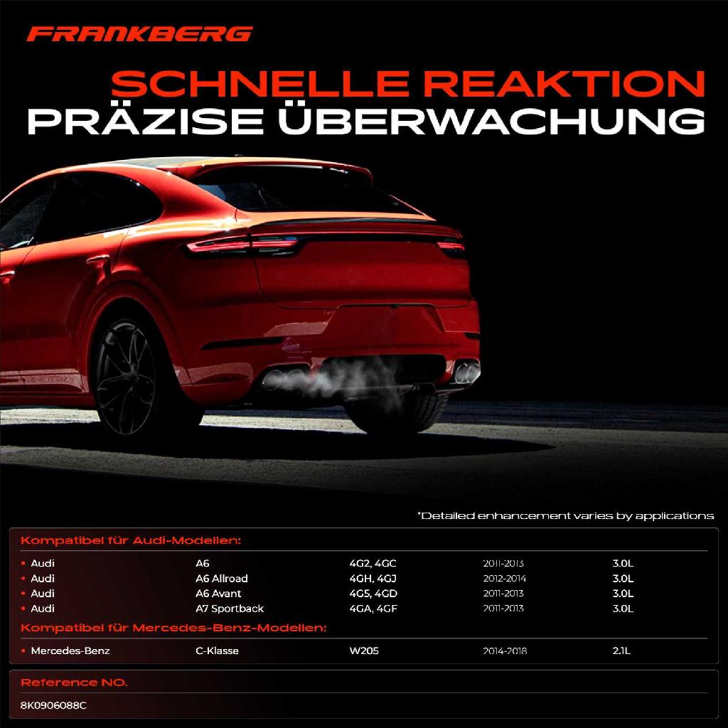 1x Abgastemperatursensor für Audi A6 4G2 4GH 4G5 A7 4GA 3.0L