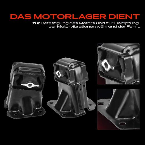 2x Motorlager Vorne für Jeep Grand Cherokee III Commander 4.7L Bild 2x Motorlager Vorne für Jeep Grand Cherokee III Commander 4.7L