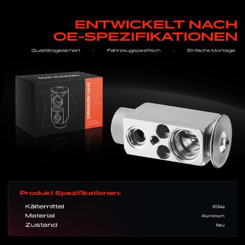 1x Expansionsventil Klimaanlage für MINI R50 R52 R53 Opel Astra H L08 L35 L48 L67 Bild 1x Expansionsventil Klimaanlage für MINI R50 R52 R53 Opel Astra H L08 L35 L48 L67