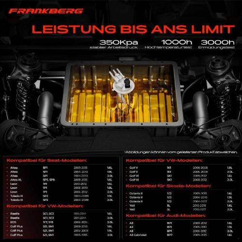 1x Kraftstoffpumpe für VW Beetle EOS Golf Plus V Variant VI Jetta IV Scirocco Audi A3 Cabriolet Sportback Seat Bild 1x Kraftstoffpumpe für VW Beetle EOS Golf Plus V Variant VI Jetta IV Scirocco Audi A3 Cabriolet Sportback Seat