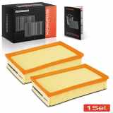 Frankberg 2x Luftfilter Filtereinsatz für Peugeot 307 3A/C 308 I 4B 3008 5008 RCZ Citroen C4 LA DS4 DS5