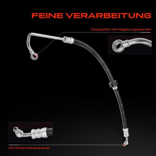 1x Servolenkung Schlauch für Mercedes-Benz E-Klasse W210 S210 2.4L 2.6L 2.8L 3.2L Bild 1x Servolenkung Schlauch für Mercedes-Benz E-Klasse W210 S210 2.4L 2.6L 2.8L 3.2L