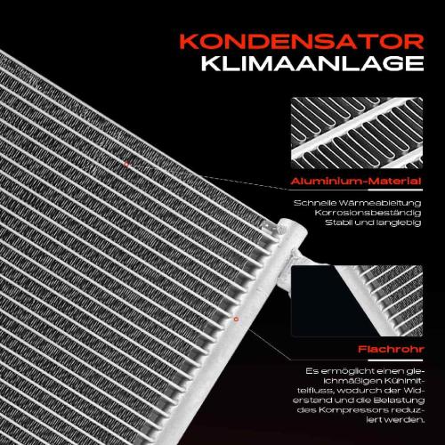Frankberg 1x Kondensator Klimaanlage für Nissan Micra IV K13K K13KK 1.2L 2011-2015 Bild Frankberg 1x Kondensator Klimaanlage für Nissan Micra IV K13K K13KK 1.2L 2011-2015