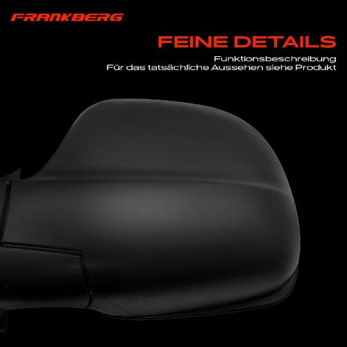 Frankberg 1x Außenspiegel Links für Mercedes-Benz Viano Vito W639 W638 1996-2014 Bild Frankberg 1x Außenspiegel Links für Mercedes-Benz Viano Vito W639 W638 1996-2014