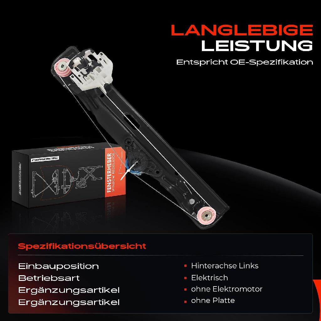 1x Fensterheber Hinten Links für BMW F45 216i 220i 225i 13-21