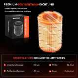 2x Luftfilter Filtereinsatz für Citroën Berlingo Xsara Peugeot Partner 1.1 1.4