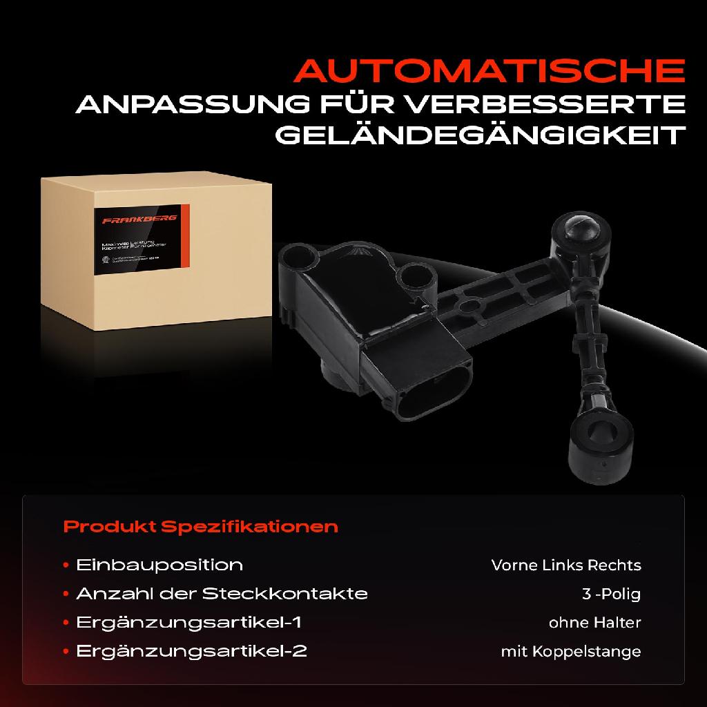 1x Höhensensor Niveauregulierung Vorne für Land Rover Discovery V L462 Range Rover Sport