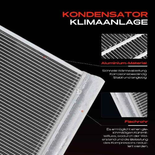 1x Kondensator Klimaanlage für Jaguar XE X760 XF X260 F-Pace X761 Bild 1x Kondensator Klimaanlage für Jaguar XE X760 XF X260 F-Pace X761