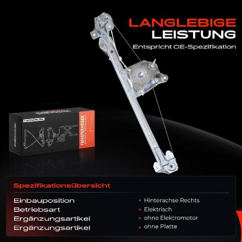 Frankberg 1x Fensterheber Hinten Rechts für Opel Astra G F08 F35 F48 F69 98-09 Bild Frankberg 1x Fensterheber Hinten Rechts für Opel Astra G F08 F35 F48 F69 98-09