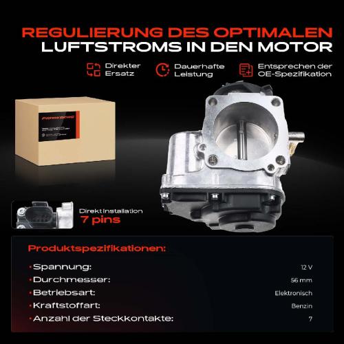 1x Drosselklappe Drosselklappenstutzen für VW Golf IV Bora Audi A3 Skoda Octavia I Bild 1x Drosselklappe Drosselklappenstutzen für VW Golf IV Bora Audi A3 Skoda Octavia I