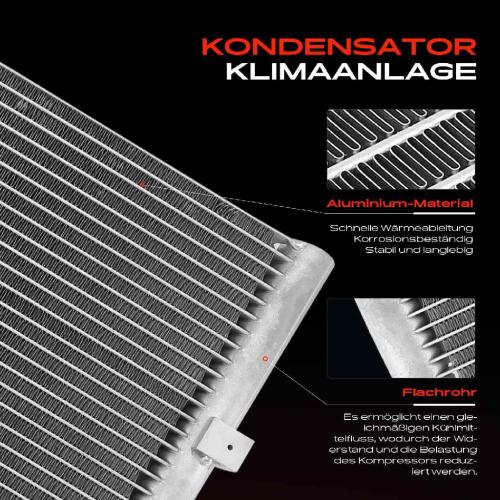 1x Kondensator Klimaanlage für Porsche 911 Cabriolet 993 Targa 964 3.3L 3.6L 3.8L Bild 1x Kondensator Klimaanlage für Porsche 911 Cabriolet 993 Targa 964 3.3L 3.6L 3.8L