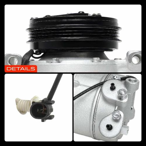 Frankberg 1x Klimakompressor für Volvo S60 134 S80 124 V60 155 V70 XC60 XC70 2006-2017 Bild Frankberg 1x Klimakompressor für Volvo S60 134 S80 124 V60 155 V70 XC60 XC70 2006-2017