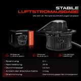 1x Gebläsemotor Innenraumgebläse für VW Passat Audi 80 B4 A4 8D B5