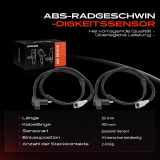 2x ABS Sensor Hinterachse beidseitig für Citroën Jumpy Kasten Fiat Scudo Bus Peugeot Expert Partner