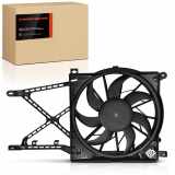 Frankberg 1x Motorkühller Einfachlüfter mit Kühlerlüfterrahmen Opel Astra H Zafira B A05 I4 1.6L 1.8L