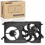 Frankberg 1x Motorkühller Doppellüfter mit Kühlerlüfterrahmen Ford Transit Bus FB FC FD FS FZ FA FF FM FN