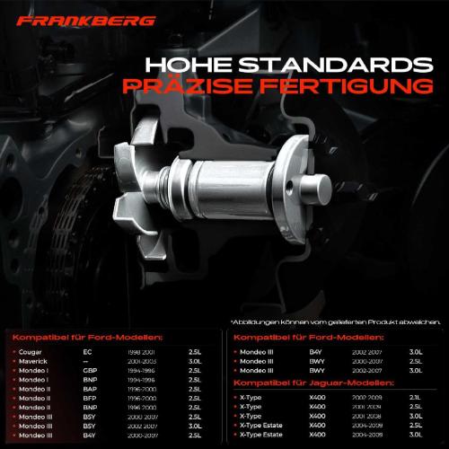 Frankberg 1x Wasserpumpe Kühlwasserpumpe für Ford Cougar EC Mondeo I II III GBP BAP BFP B4Y Jaguar X-Type CF1 Bild Frankberg 1x Wasserpumpe Kühlwasserpumpe für Ford Cougar EC Mondeo I II III GBP BAP BFP B4Y Jaguar X-Type CF1