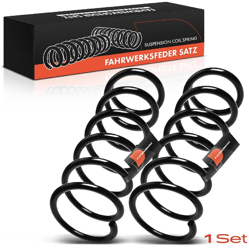 Frankberg 2x Fahrwerksfeder Hinterachse für BMW 6er E63 4.4L 2004-2005