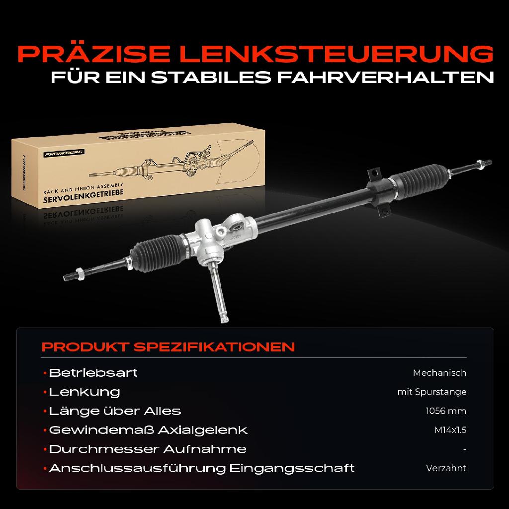 1x Lenkgetriebe Servolenkgetriebe für Hyundai Accent III MC KIA Rio II JB 1.4L-1.6L