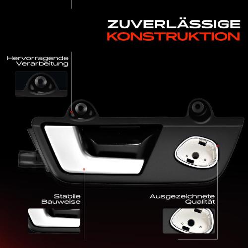 1x Türgriff Hinten Links innen für Audi A4 Avant Cabriolet 8EC 8H7 8HE Seat Exeo ST 2002-2013 Bild 1x Türgriff Hinten Links innen für Audi A4 Avant Cabriolet 8EC 8H7 8HE Seat Exeo ST 2002-2013