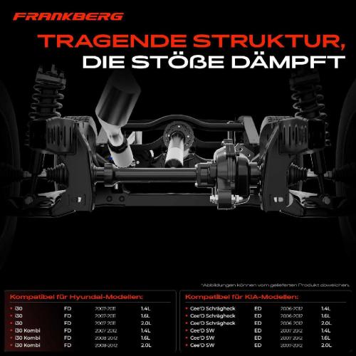 1x Achskörper Achsträger Motorträger Vorderachse für Hyundai i30 FD KIA Cee'D Schrägheck Bild 1x Achskörper Achsträger Motorträger Vorderachse für Hyundai i30 FD KIA Cee'D Schrägheck
