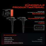 2x Zündmodul Zündspule für Mercedes-Benz W204 C204 S204 C209 A209 C219 W211 W212 S211 S212