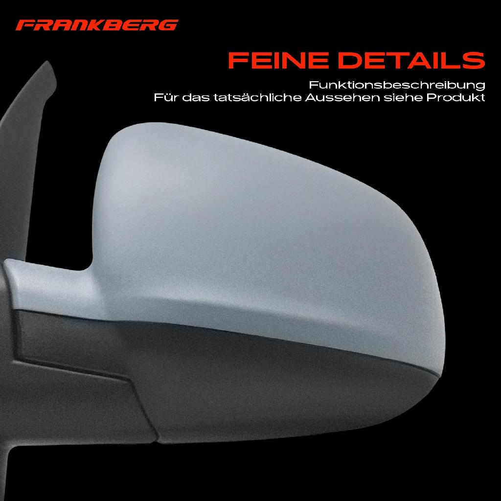 1x Außenspiegel Links für Mercedes-Benz W415 Nissan NV250 Renault Kangoo Bj ab 2012