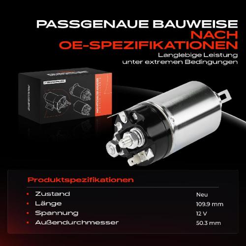 1x Magnetschalter Starter für BMW E9 E12 E28 E24 E23 E3 Bild 1x Magnetschalter Starter für BMW E9 E12 E28 E24 E23 E3