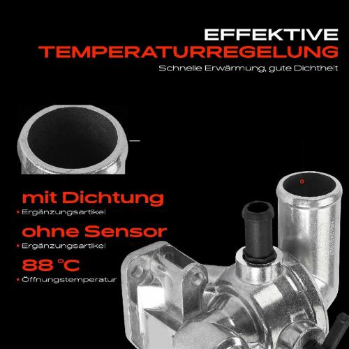 1x Thermostat Kühlmittel für Chrysler Voyager IV RG RS 2.5L 2.8L 2000-2008 Bild 1x Thermostat Kühlmittel für Chrysler Voyager IV RG RS 2.5L 2.8L 2000-2008