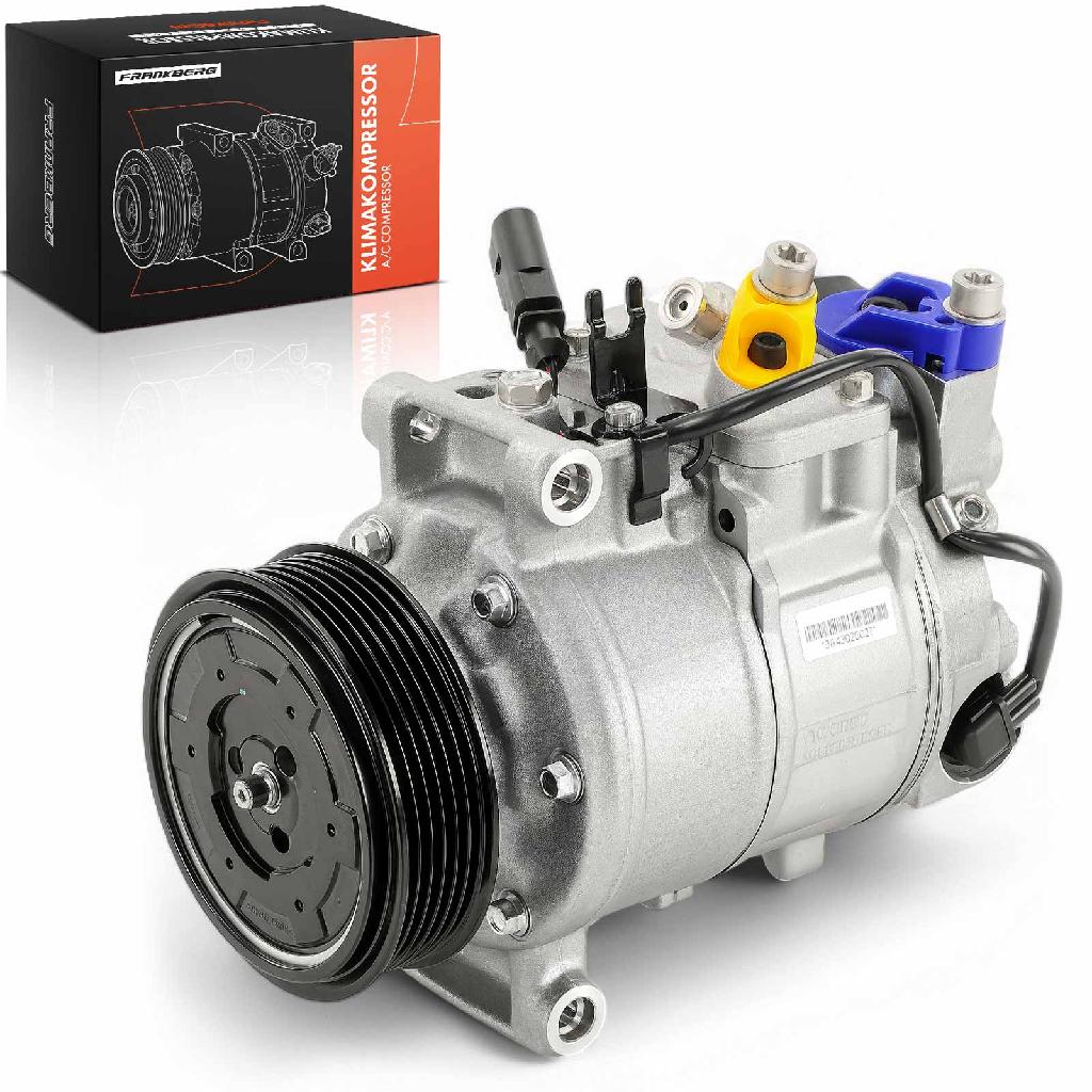 Frankberg 1x Klimakompressor für Audi A4 A6 8E 8H 4F B6 B7 C6 Seat Exeo 3R2 3R5 2000-2017