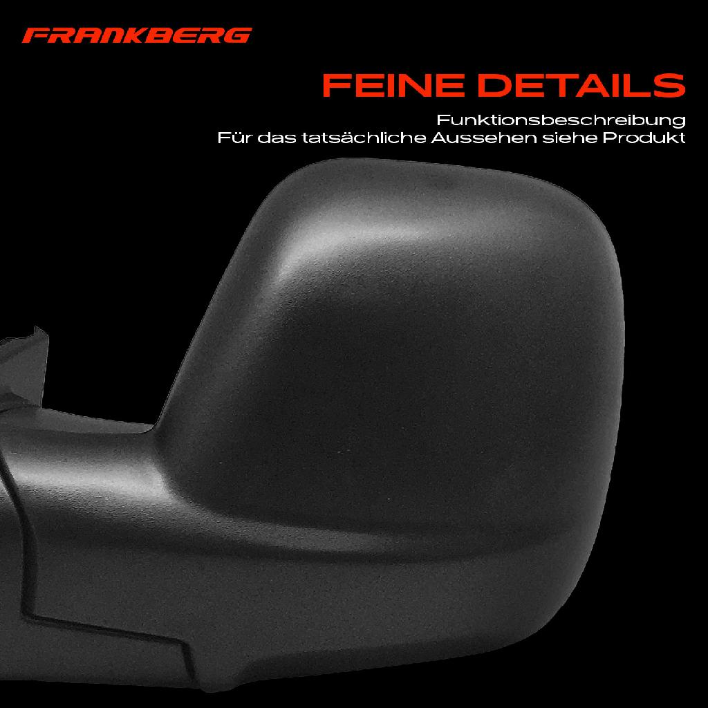 1x Außenspiegel Links für Citroën Berlingo B9 Peugeot Partner Tepee 2008-2024