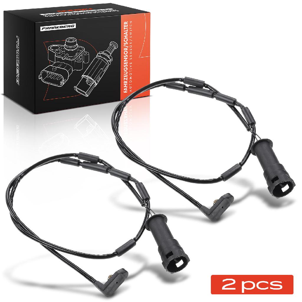 Frankberg 2x Warnkontakt Bremsbelagverschleiß Vorderachse für Opel Astra F CC T92 Vectra A CC 89