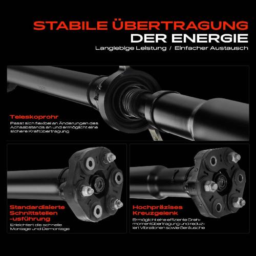 Frankberg 1x Kardanwelle Gelenkwelle Hinterachse für BMW 3er E90 3er Cabriolet E93 3er Coupe E92 3er Touring E91 X1 E84 Bild Frankberg 1x Kardanwelle Gelenkwelle Hinterachse für BMW 3er E90 3er Cabriolet E93 3er Coupe E92 3er Touring E91 X1 E84