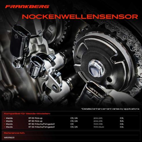2x Nockenwellenposition Sensor für Mazda BT-50 Pick-up/Pritsche/Fahrgestell CD UN Bj ab 2006 Bild 2x Nockenwellenposition Sensor für Mazda BT-50 Pick-up/Pritsche/Fahrgestell CD UN Bj ab 2006