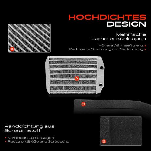 1x Wärmetauscher Innenraumheizung für Fiat 500 312 Panda 319 519 Lancia Ypsilon Bild 1x Wärmetauscher Innenraumheizung für Fiat 500 312 Panda 319 519 Lancia Ypsilon