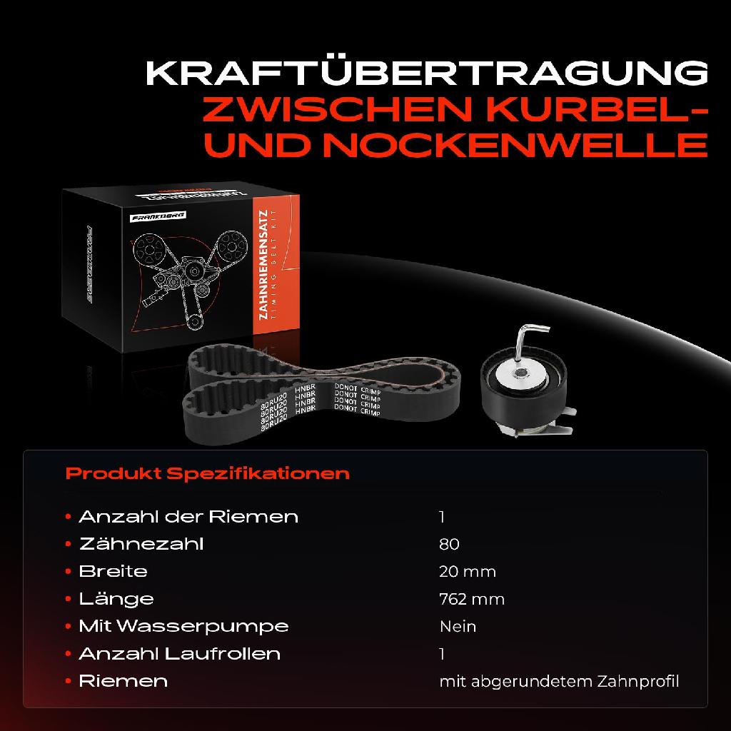 1x Zahnriemensatz Zahnriemen für Jaguar XF XJ Land Rover Discovery IV Range Rover