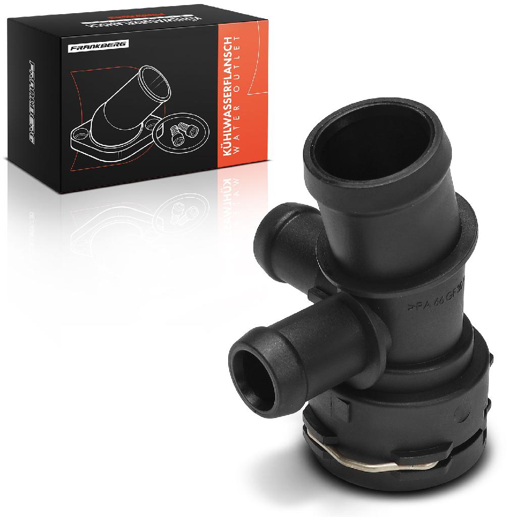 1x Kühlmittelflansch Wasserauslass für Audi A4 8K5 A6 4F5 Q5 8RB Seat Exeo ST 2.0L