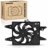 Frankberg 1x Motorkühller Einfachlüfter mit Kühlerlüfterrahmen Fiat Doblo MPV 1.6L 2001-2005