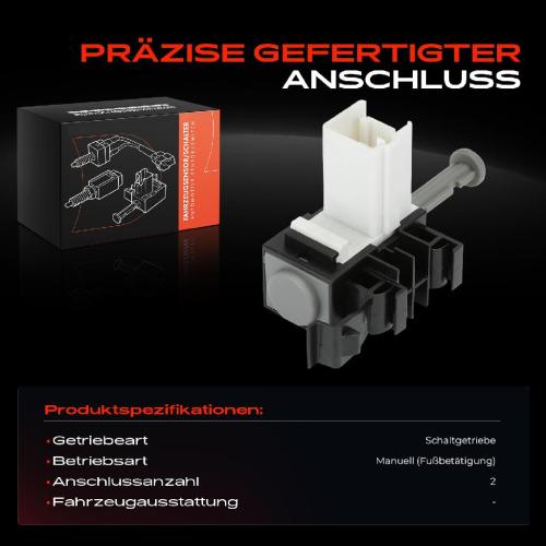 1x Kupplungspedalschalter für Mazda 3 Stufenheck BL 6 Hatchback GH Bild 1x Kupplungspedalschalter für Mazda 3 Stufenheck BL 6 Hatchback GH