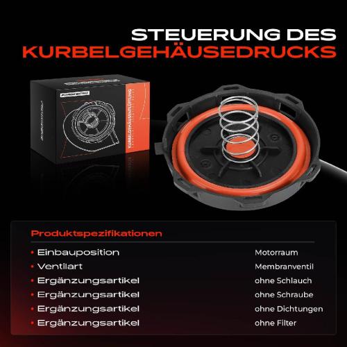 1x Ventil Kurbelgehäusentlüftung für BMW 2er F45 F46 X1 F48 X2 F39 Mini F55 F60 Bild 1x Ventil Kurbelgehäusentlüftung für BMW 2er F45 F46 X1 F48 X2 F39 Mini F55 F60