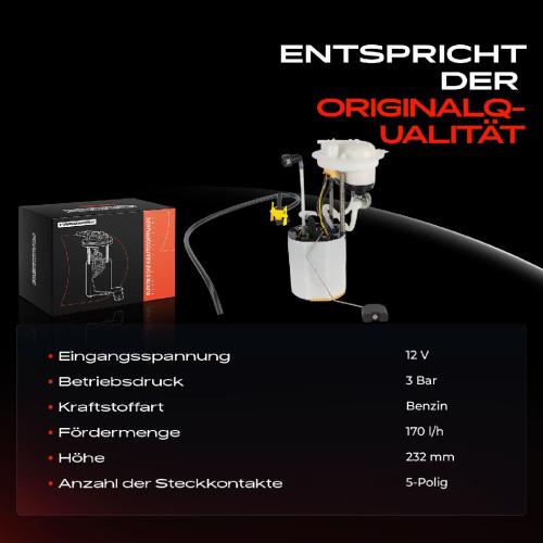 1x Kraftstoffpumpe für VW CC 358 Passat 362 3C2 Passat CC 357 Passat Variant 365 3C5 1.8L 2.0L 1.4L 2007-2016 Bild 1x Kraftstoffpumpe für VW CC 358 Passat 362 3C2 Passat CC 357 Passat Variant 365 3C5 1.8L 2.0L 1.4L 2007-2016