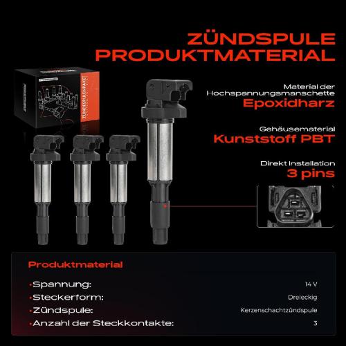 Frankberg 4x Z ndmodul Z ndspule f r BMW E81 E87 F20 F21 E88 E82 F23 F22 F87 F34 E46 E90 F30 F80 E93 E92 E91 F31 F33 F83 Bild Frankberg 4x Z ndmodul Z ndspule f r BMW E81 E87 F20 F21 E88 E82 F23 F22 F87 F34 E46 E90 F30 F80 E93 E92 E91 F31 F33 F83