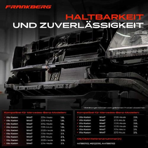 1x Querträger Vorne für Mercedes-Benz V-Klasse Vito W447 Bild 1x Querträger Vorne für Mercedes-Benz V-Klasse Vito W447